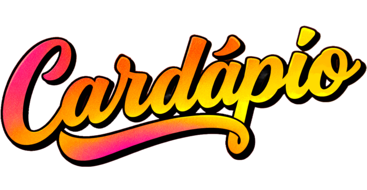 Cardápio